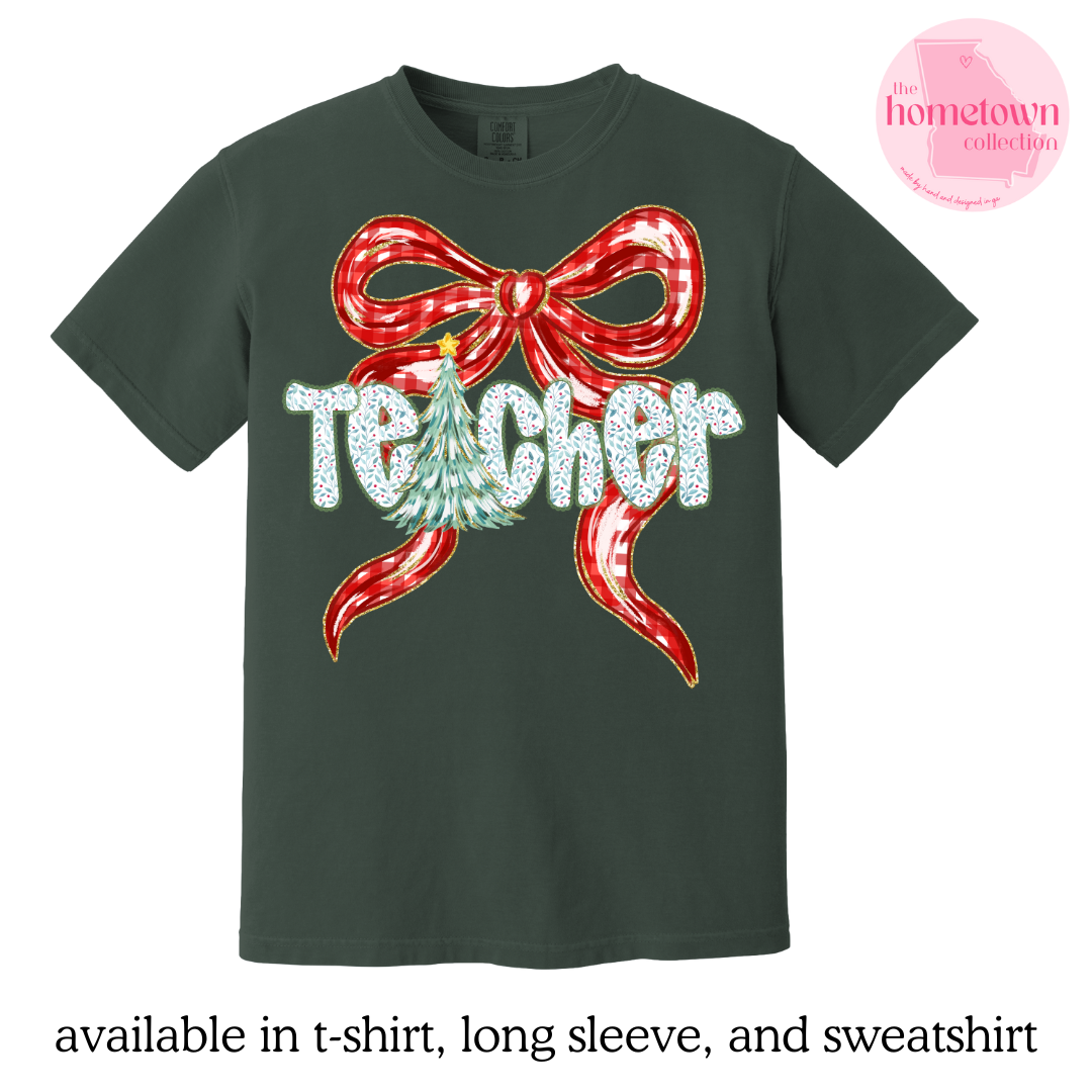 Teacher Christmas - Tshirt