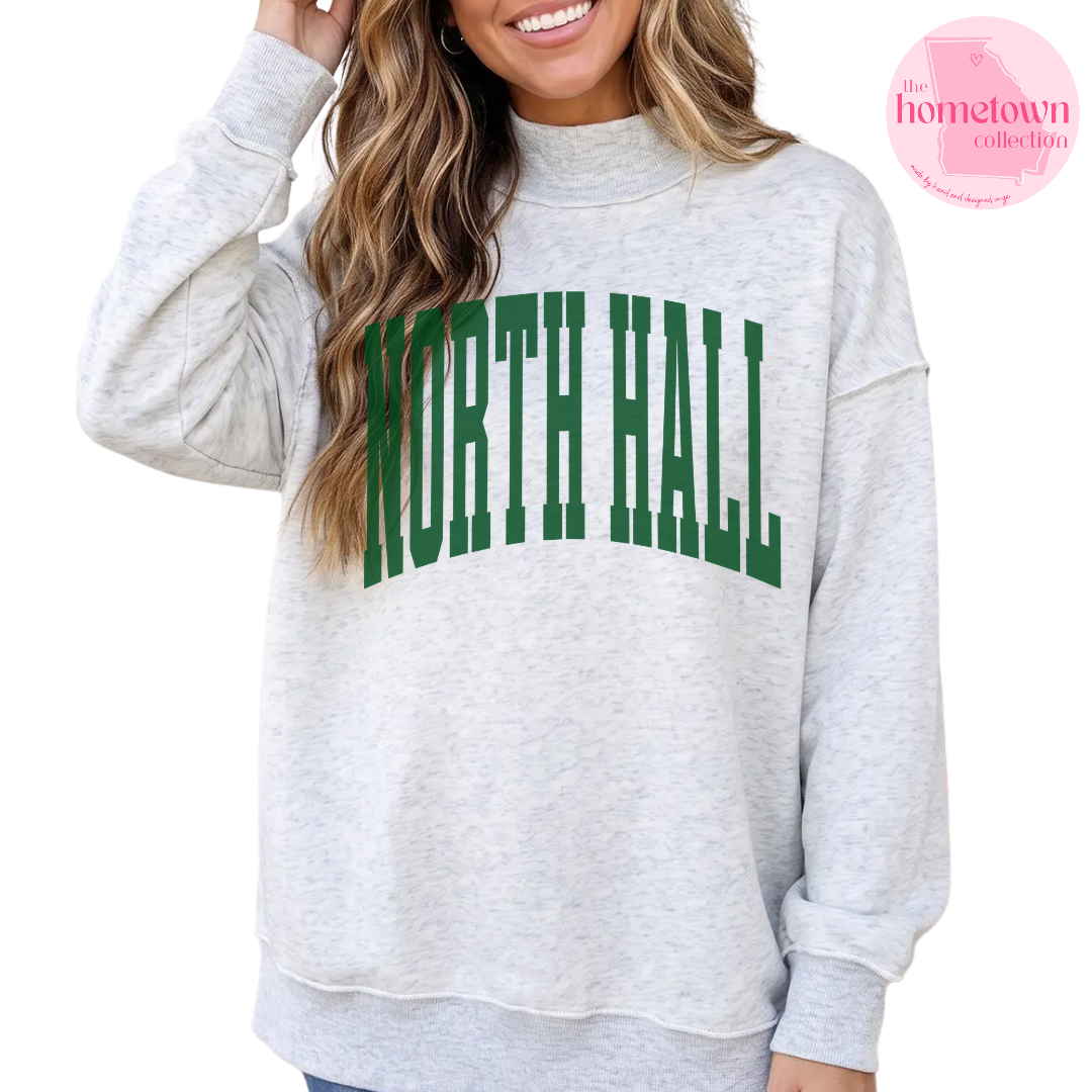 NORTH HALL Mock Neck