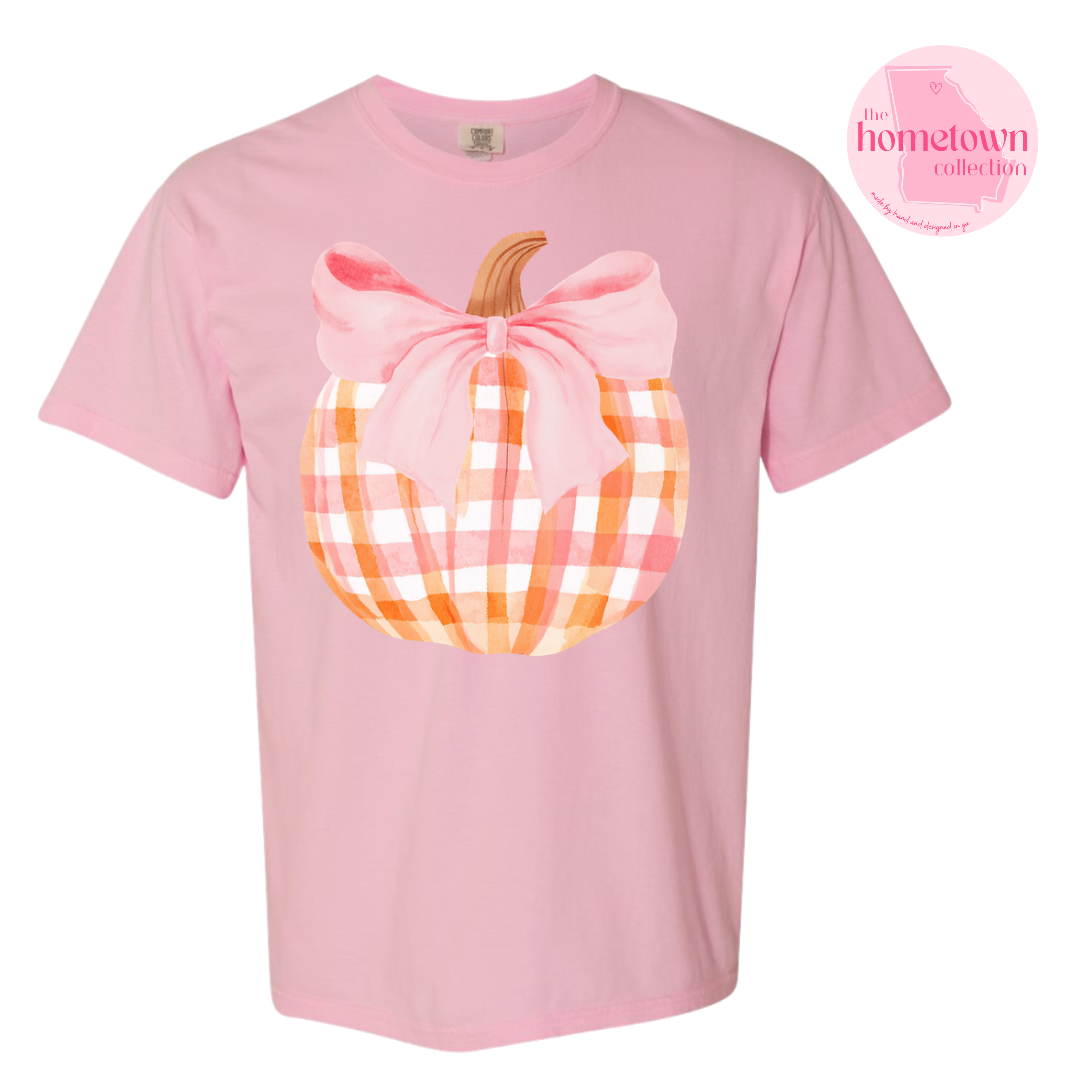 Perfect Plaid Pumpkin Tee