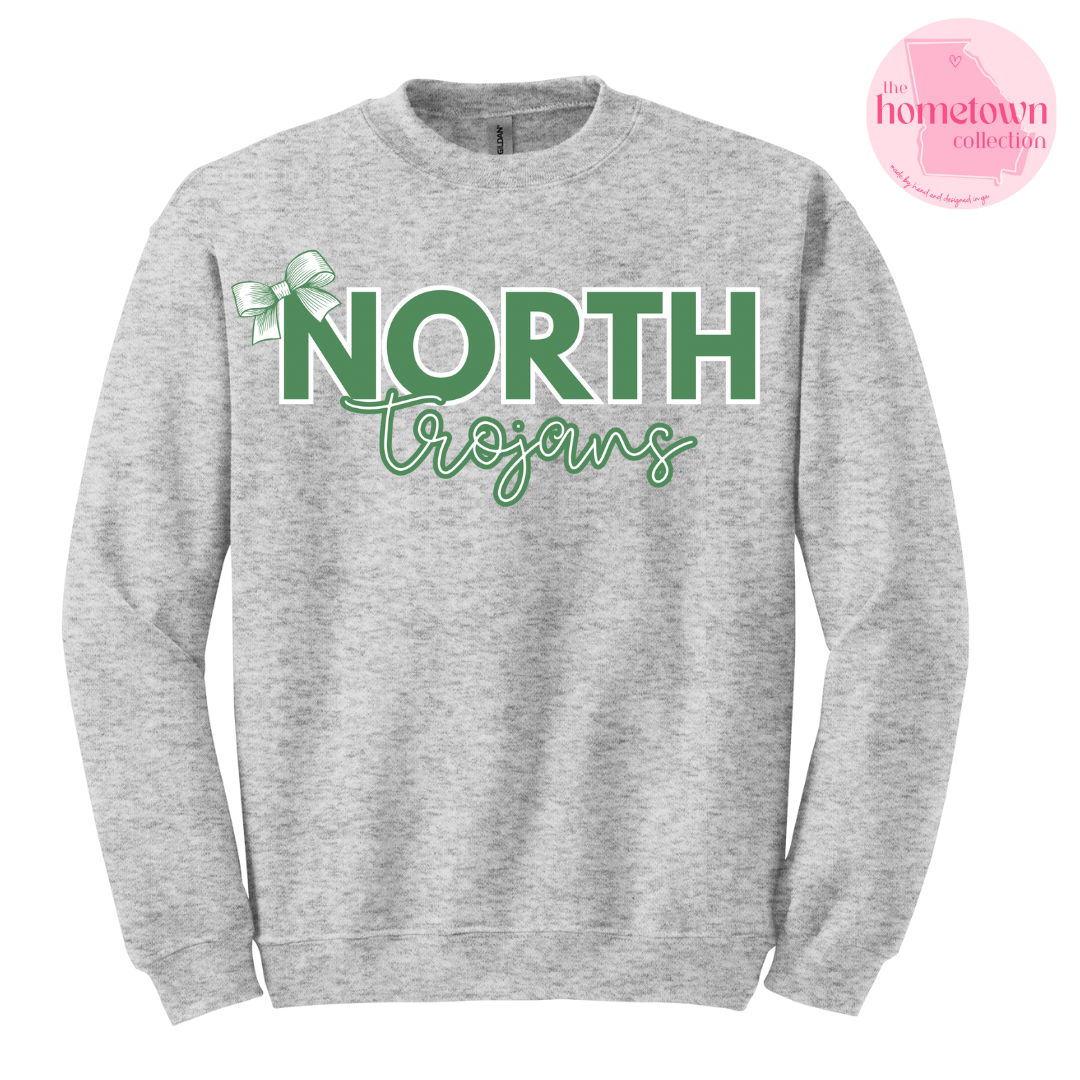 North with Bow Crewneck