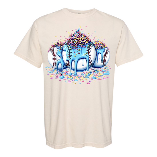 Triple Scoop Baseball Tee