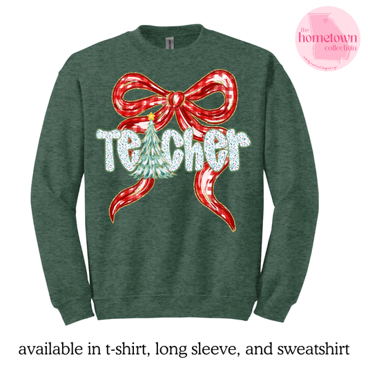 Teacher Christmas - Crewneck