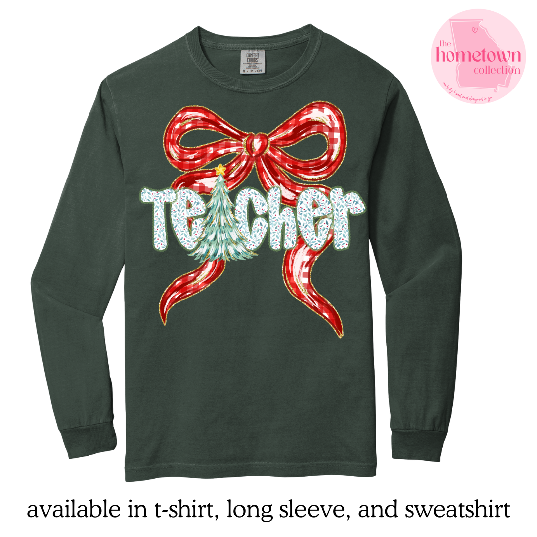 Teacher Christmas - Long Sleeve