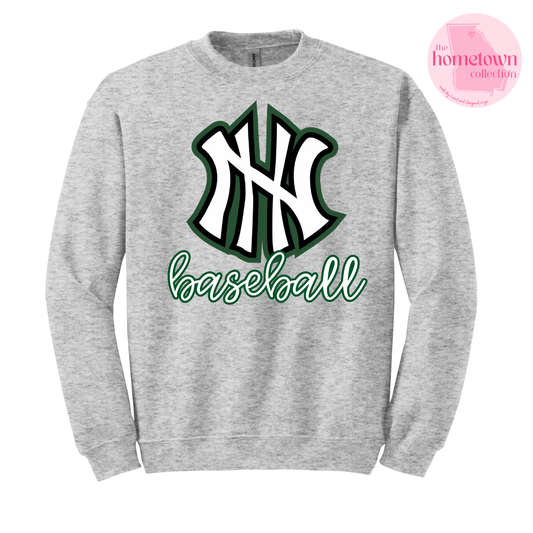 NH Baseball  - crewneck