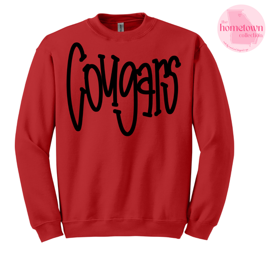 SALE Wauka Mtn. Cougars Crewneck