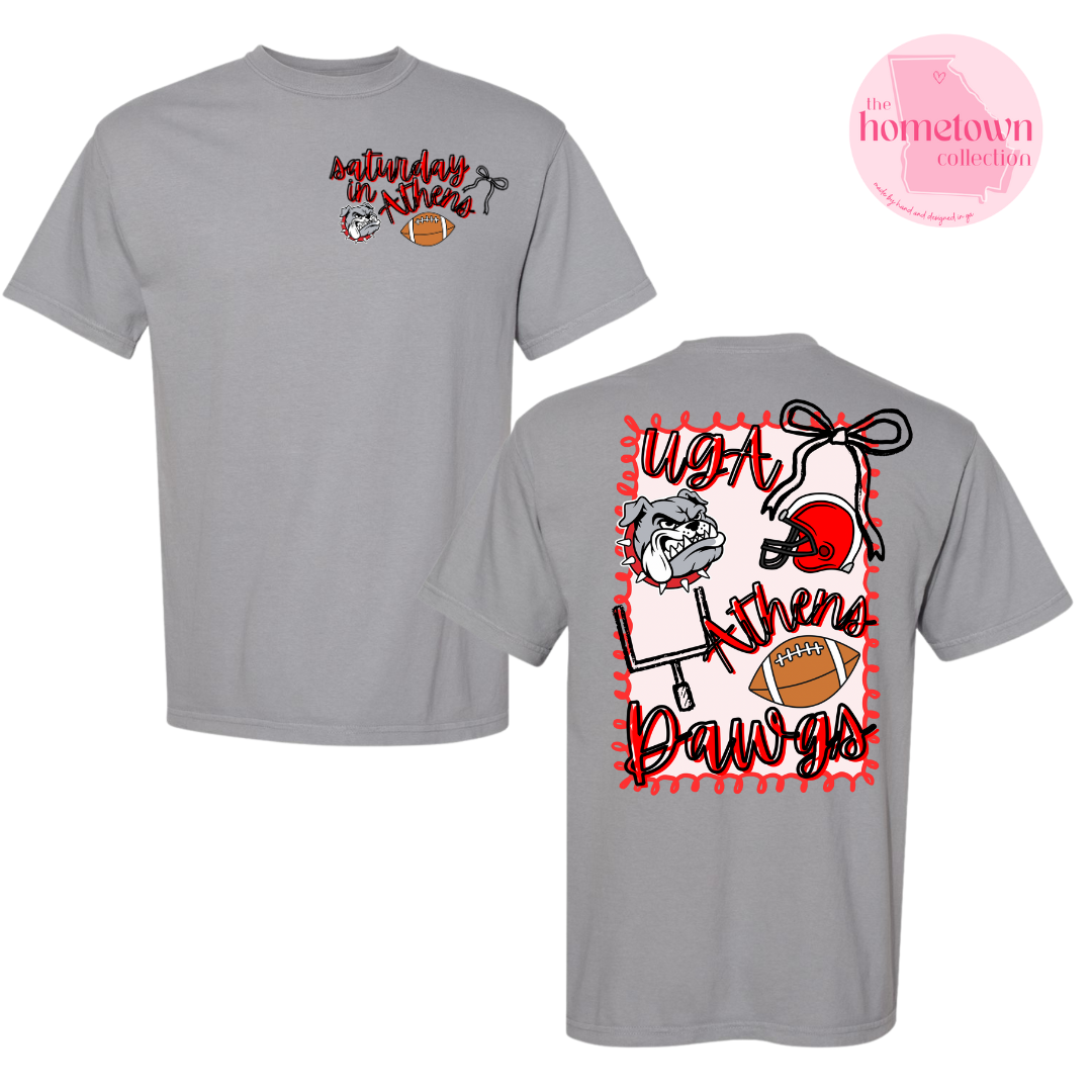 SALE Georgia Hand Drawn Tee