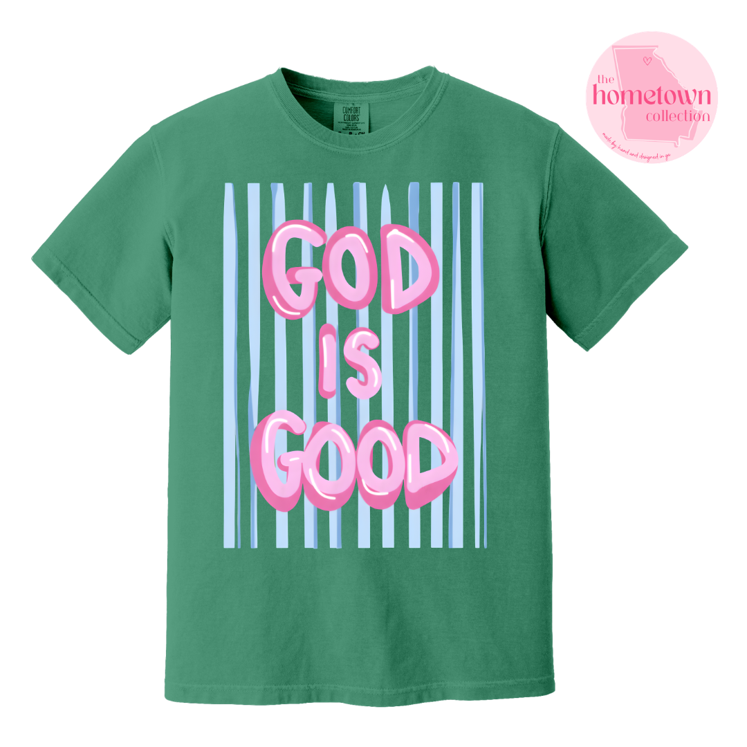 God is Good - Green Tee
