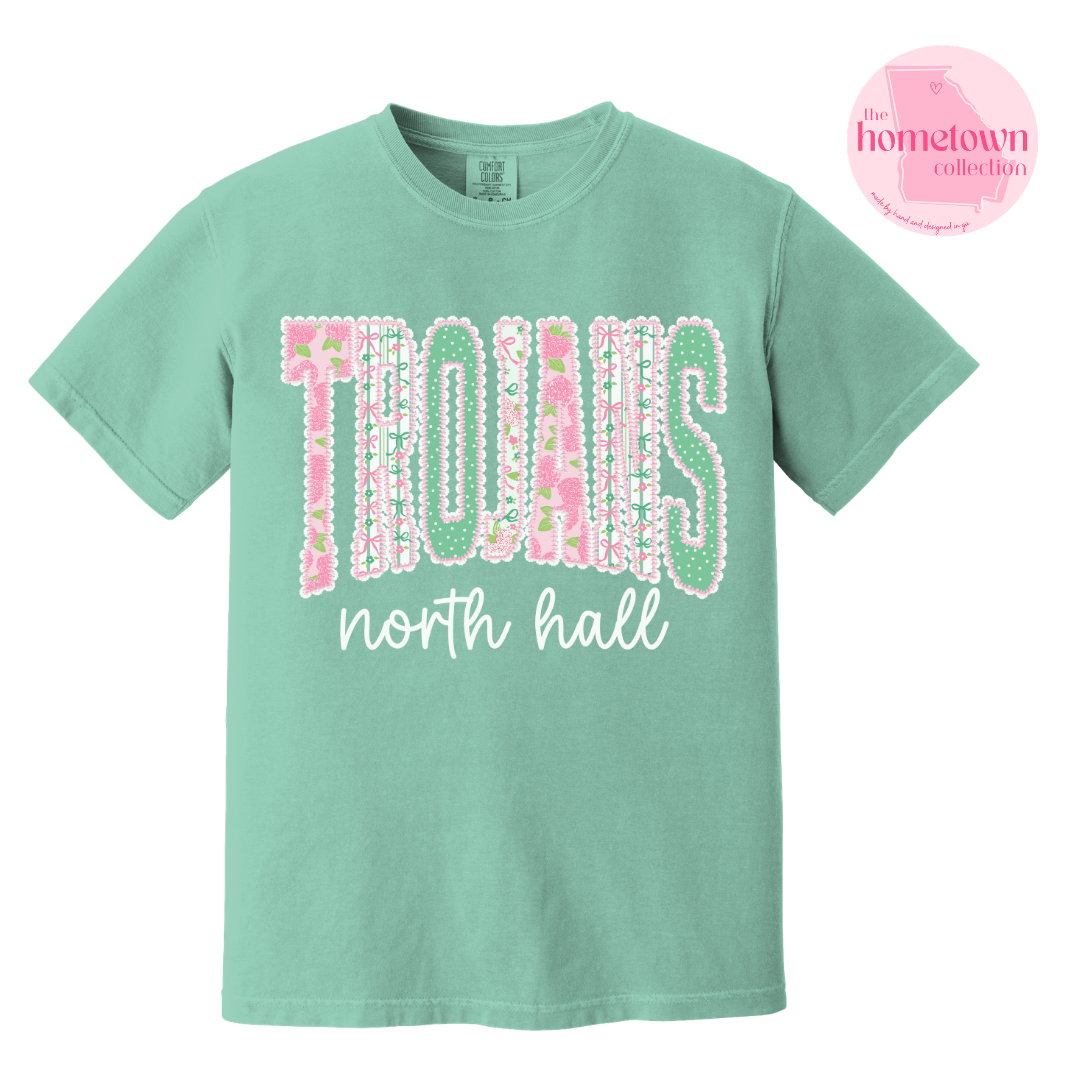 NEW Little Miss Trojans Tee