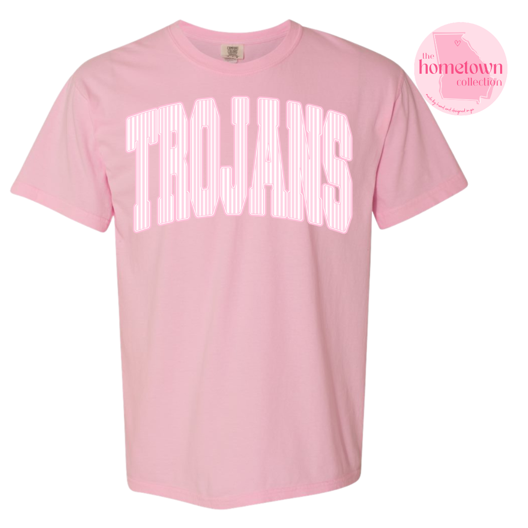 NEW! Pink Striped TROJANS