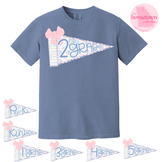 Preppy Pennant Tee