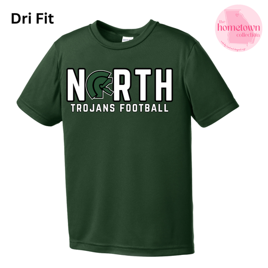 NEW! Dry-Fit NORTH Football