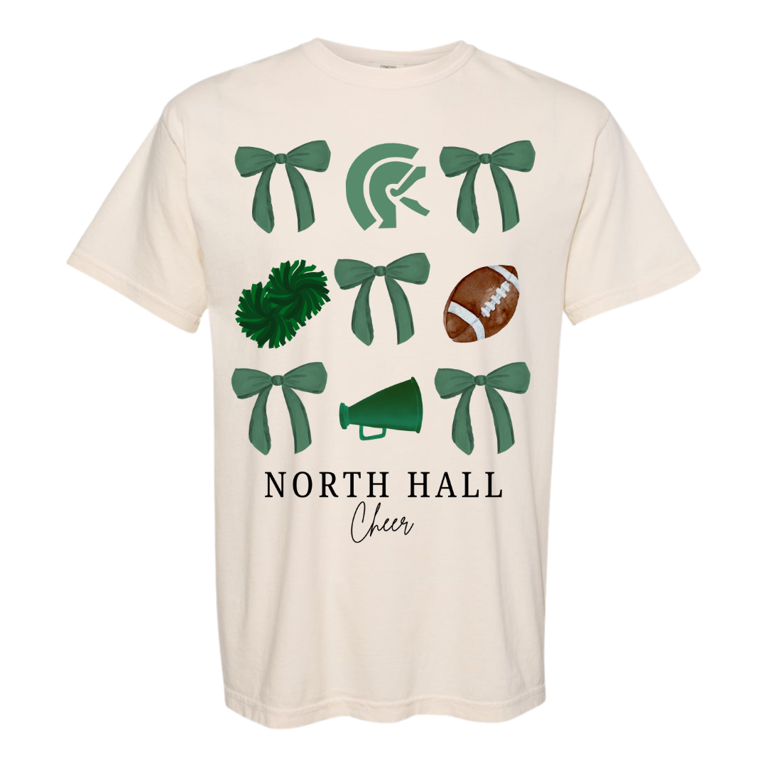 North Hall Cheer Coquette Tee