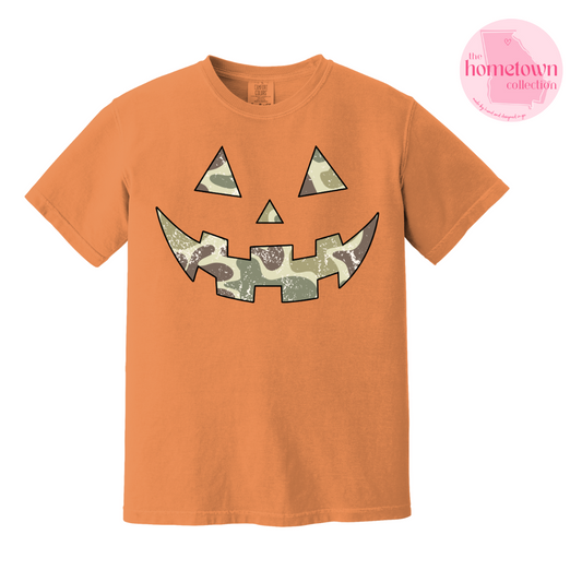 Camo Jack-o-Lantern