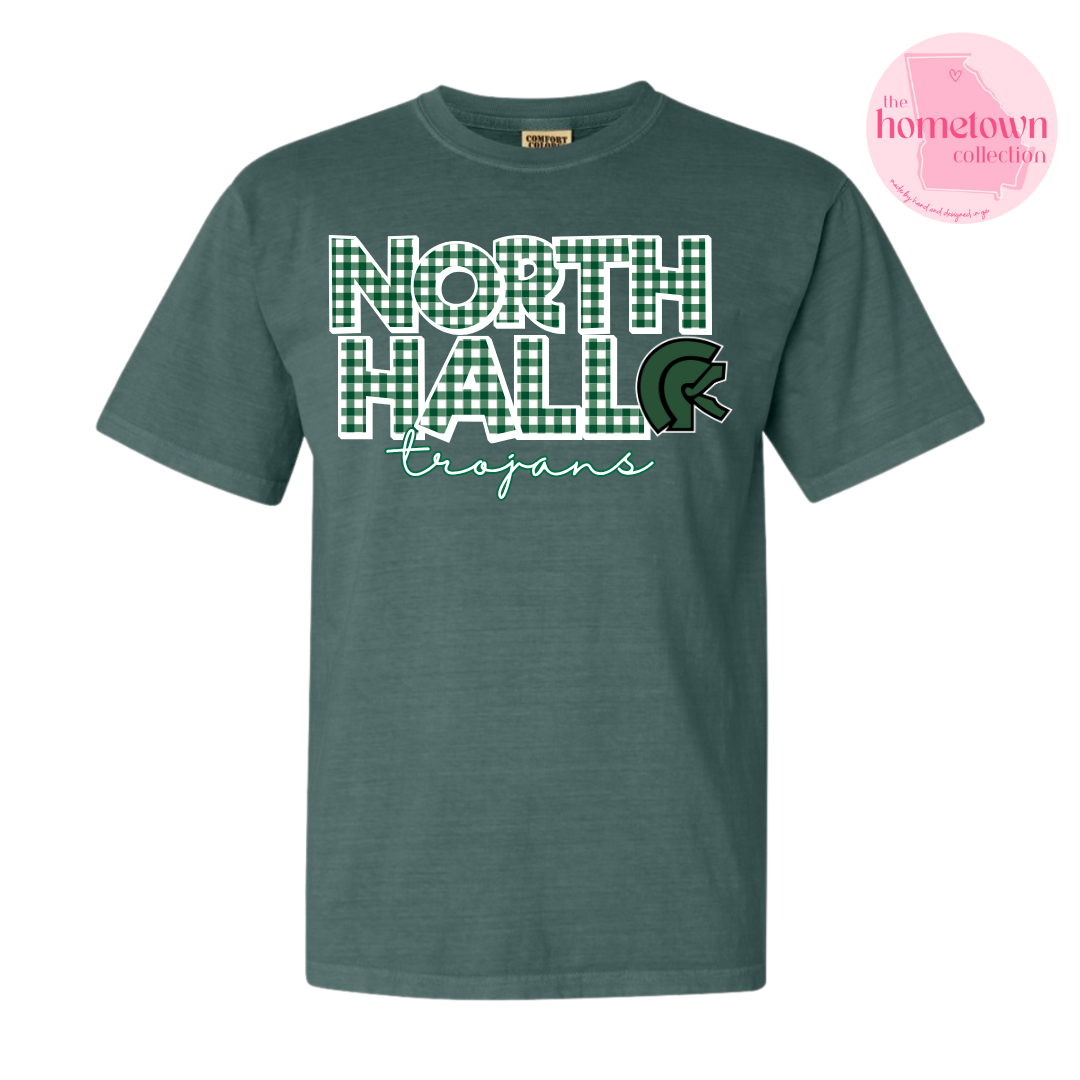 North Hall Gingham Tee